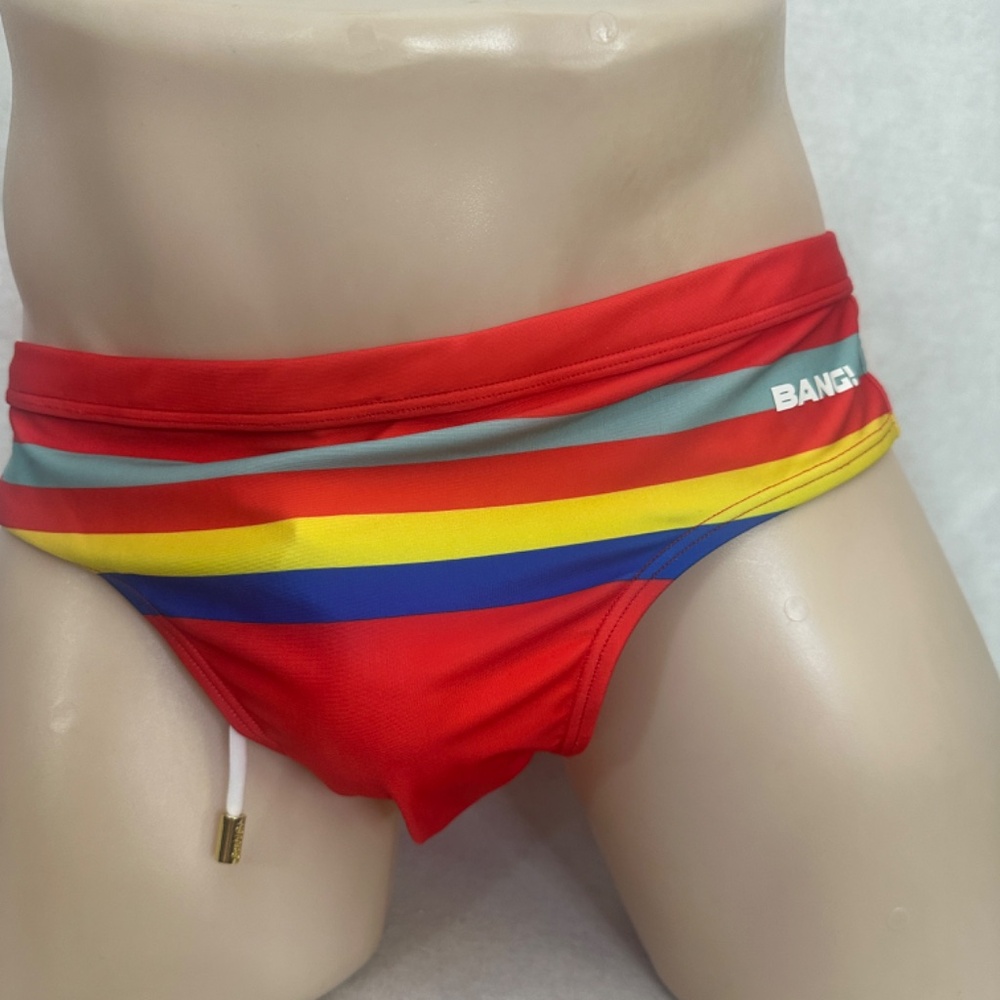 Bang Swimsuit XL runs small 35-36" waist XXL 37-38" waist New with tags - Picture 8 of 10